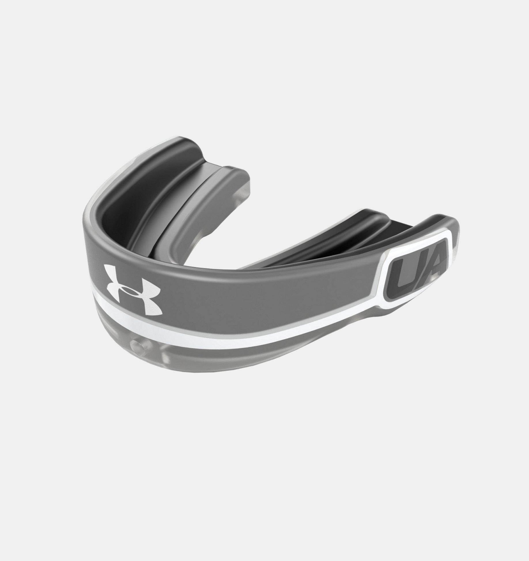 Black New Youth Underarmour UA Armourfit Strapped Mouthguard Fits 11 